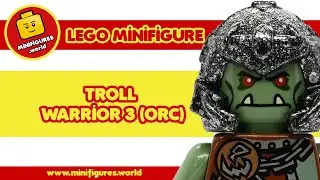 🏰 LEGO minifigure: Troll Warrior 3 (Orc) (cas368) 🏰 [CASTLE - HALLOWEEN]