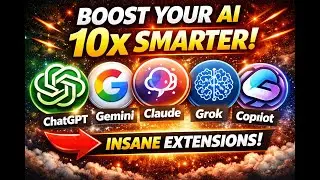 These Chrome Extensions Make ChatGPT 10x Smarter Prompt Optimization Secrets!