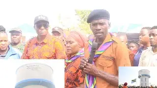 MAJI NI MWAAA MWAAA MBOGWE, KIONGOZI MBIO ZA MWENGE AMWAGA SIFA ‘’MNAKWENDA NA BEAT YA RAIS  SAMIA’’