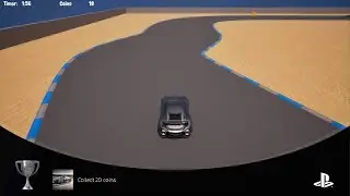 Golden Racing ~ Collect 20 coins Trophy