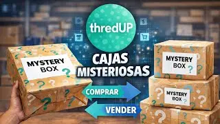 Thredup como mandar cajas de ropa para vender,como comprar cajas misteriosas para revender y mas 