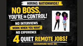 ✅4 Non-Phone Work From Home Jobs | Answering Questions, Transcription, & AI Training  (Beginner)