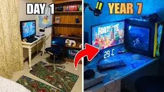 7 YEAR gaming setup progression.. | 2019 - 2026 budget setup