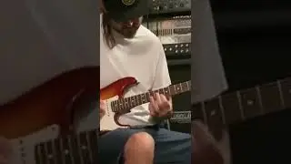 One-Take Reggae Jam | Loop Pedal + Guitar Improv #shorts