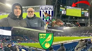 WBA VS NORWICH CITY (VLOG) *FANS LEAVE AS THE CANARIES SMASH ALBION 5-0!*