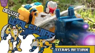 Transformers Titans Return Deluxe Wolfwire & Monxo en Espa&ntilde;ol