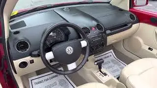 2009 Volkswagen Beetle Convertible only 99k miles - brand new top!