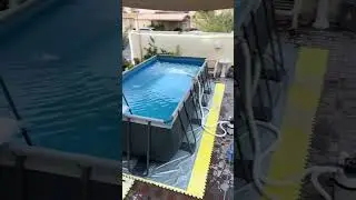 Ultra XTR Frame Above Ground Pool Rectangular 549x274x132cm Intex #swimmingpool