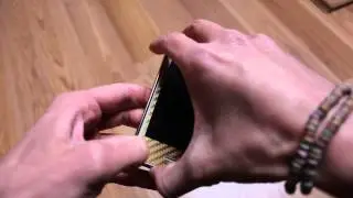 iPhone 4s gold case and stiker