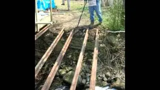 Bruce Trail Speyside Bridge Building