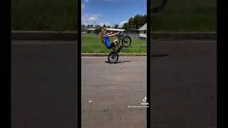 Memories when I wheelied on my friends custom rainbow bmx