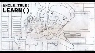 while True: learn() | A self-learning AI Game | #1