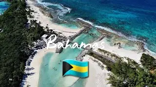 Beautiful Bahamas 🇧🇸 Cruise - Nassau & Coco Cay Drone Footage 🌴 