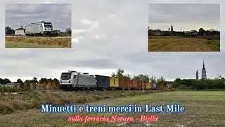 Minuetti e treni in modalità Last Mile sulla Novara - Biella
