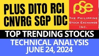 [STOCK MARKET] PLUS | DITO | RCI | CNVRG | SGP | IDC : PSE TECHNICAL ANALYSIS