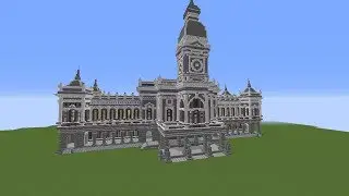 Minecraft Projeto Estação Ferroviária