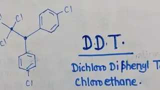 D.D.T. | SACCHARIN | BENZENE HEXA CHLORIDE | CHLORAMINE.It's structure and uses Organic Chemistry2nd
