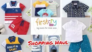 First Cry Baby Summer Shopping Haul / Baby Boy Clothes#dailyvlog#Zoya ka Jahaan vlogs 👍
