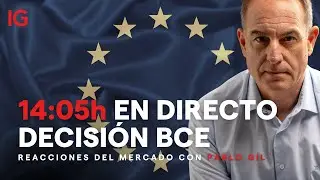 🔴 DECISIÓN BCE EN DIRECTO: Lagarde en Vivo + Reacción Mercados | Anlisis con Pablo Gil