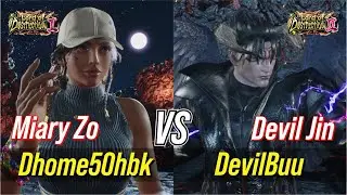 Dhome50hbk (Миари Зо) против ДевилБуу (Дьявол Джин) | Реплеи Tekken 8