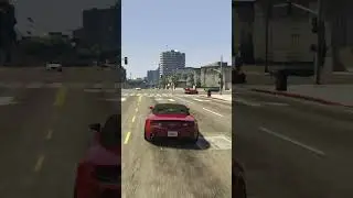 Red Porsche Brutal Drift Part 3💥 | GTA 5 Realistic Car Drift | Game City HuB