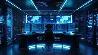 Coding Ambience | 2 Hours Dark Server Room Noise
