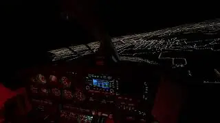 X-Plane 12 - Deadstick Landing after Dual Engine Failure