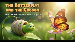 Бабочка и кокон 🦋 | Поучительная история для детей о силе и борьбе