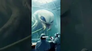 👽 Alien Experiment Gone Wrong? 🧪 | Giant Creature in Lab | 3D Animation #3danimation #shorts