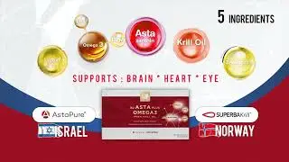 BJ Asta Plus Omega3 from Krill Oil