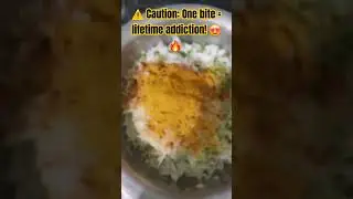 ⚠️ Crunch level: MAX!taste at your own risk 🧨🍽️#PakodaCrush #CrispyVibes #SnackGoals#@Styleoversize