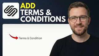 How to Add Terms and Conditions on Squarespace (Step By Step 2026)