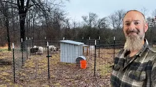 How We Built A Winter Pen For Our Goats & Sheep | Winter Prep