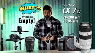 Unveiling the ultimate photography setup with the Sony Alpha 7 IV + 70-200mm & 16-35mm G-Mnt lenses!