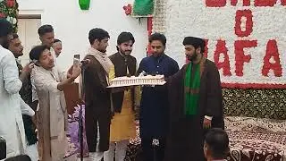Cake celebration jashne sabro wafa azakhanae zahra manazir merathi jhon kazmi rifatabbas sahab #