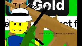AR GOLD GOTTA GET IT!*TRY TO SNIPE ME!#Roblox