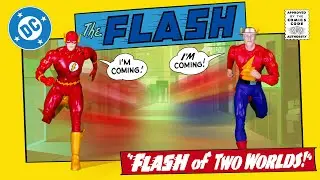 McFarlane Page Punchers Flash of Two Worlds Barry Allen & Jay Garrick