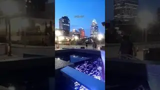 Fresh air, a positive mindset, Cincinnati. #cincinnati #traveling #nightlife #downtown #blue