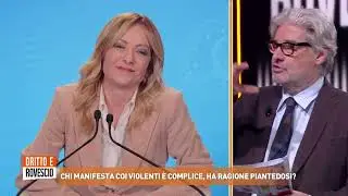 Una straordinaria Giorgia Meloni a Dritto e Rovescio intervistata da Paolo Del Debbio