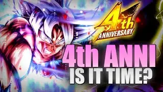 DRAGON BALL LEGENDS 4TH ANNIVERSARY UNITS!