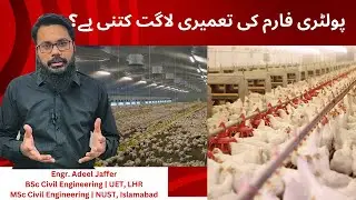 Control Shed Poultry Farming Construction Cost and Steps Latest | Pakistan | Urdu |