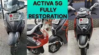 Activa 5g fully Restoration | #automobile #irfanautoworkshop #modified