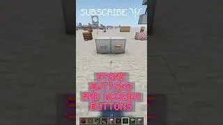 WOODEN AND STONE BUTTONS have DIFFERENT TIMINGS!? | Redstone with PsiVolt #minecraft #redstone