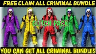 Free fire All Criminal Bundles Glitch Pack!After 2 mb update! Direct Link