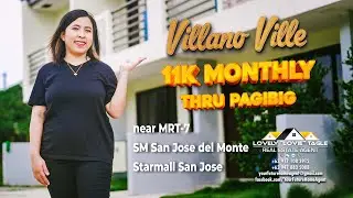 11k Monthly near SM Starmall & MRT7 - Villano Ville - Valerie #YourFutureHome (+63)917-108-3912