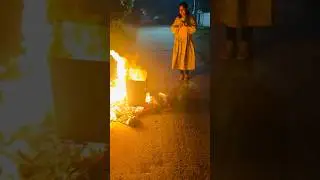 My bhogi pandaga#lightsonfood