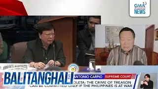 Panayam kay Ret. Sr. Assoc. Justice Antonio Carpio, SC (February 16, 2026) | Balitanghali
