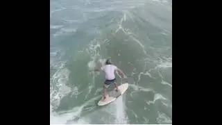 KUTA had Changed- waves the same!! Halfway🏄&zwj;♂️ Single Fin 🎥 Dji Phantom 4 #drone #kuta #yamissedit