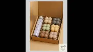 Romantic Gift Box for Her &ndash; Date Candle Gift Set &ndash; Valentine&rsquo;s Spa