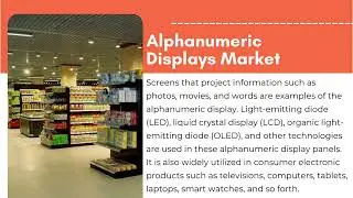 Alphanumeric Displays Market Analysis, Report Forecast 2022-2029 | Exactitude Consultancy Reports